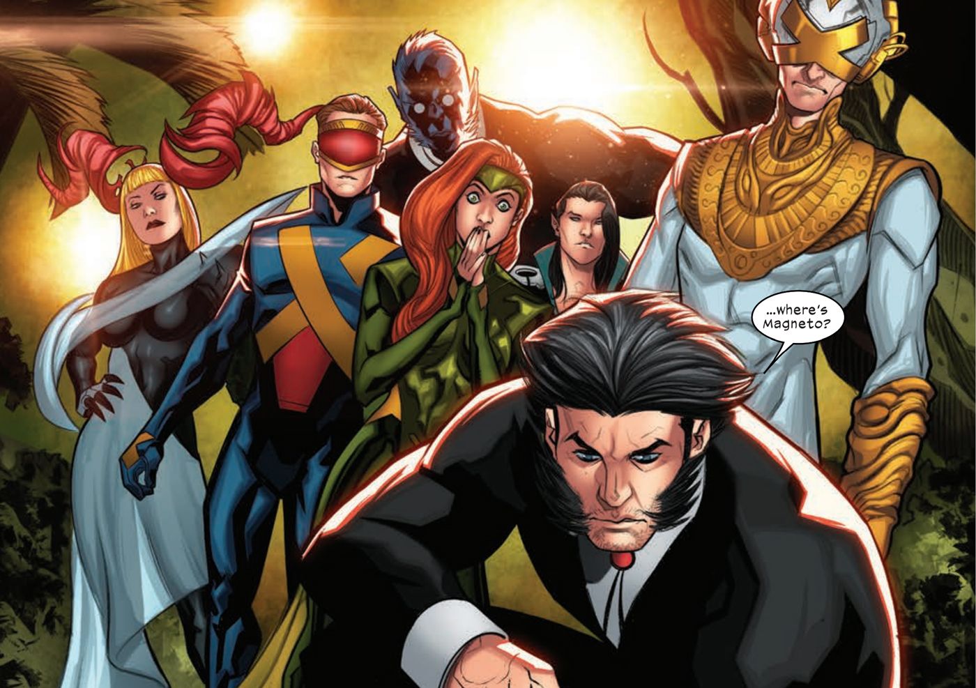 X-Men Magneto Scarlet Witch Death