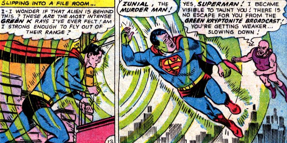 Zunial kills Superman