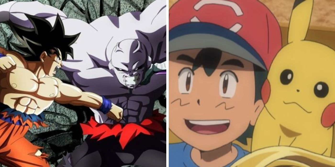 Goku, Frieza & Jiren fighting & Ash finally wins a pokemon league