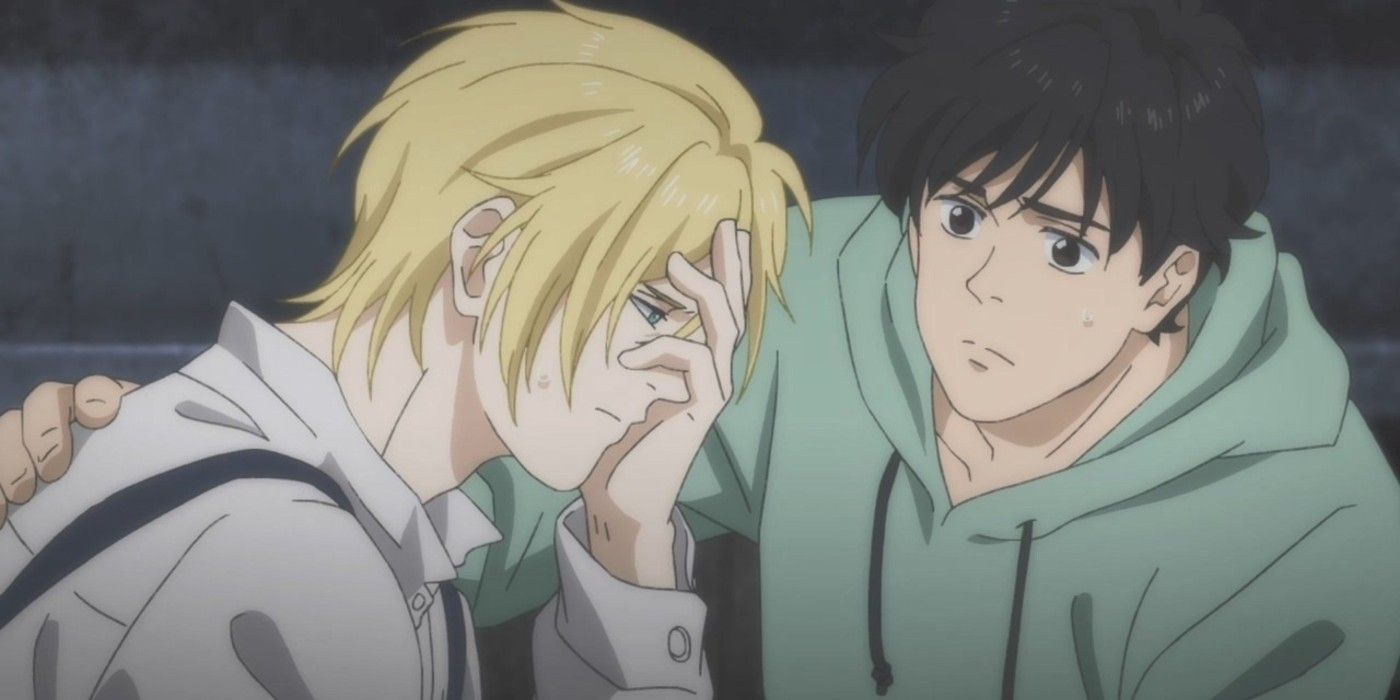 Ash can only be vulnerable in front of Eiji in Banana Fish.
