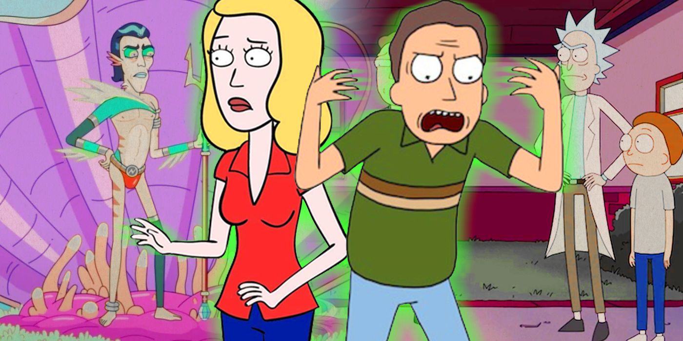 Rick and Morty: Beth and Jerry Top Reed and Sue Richards With Threesome