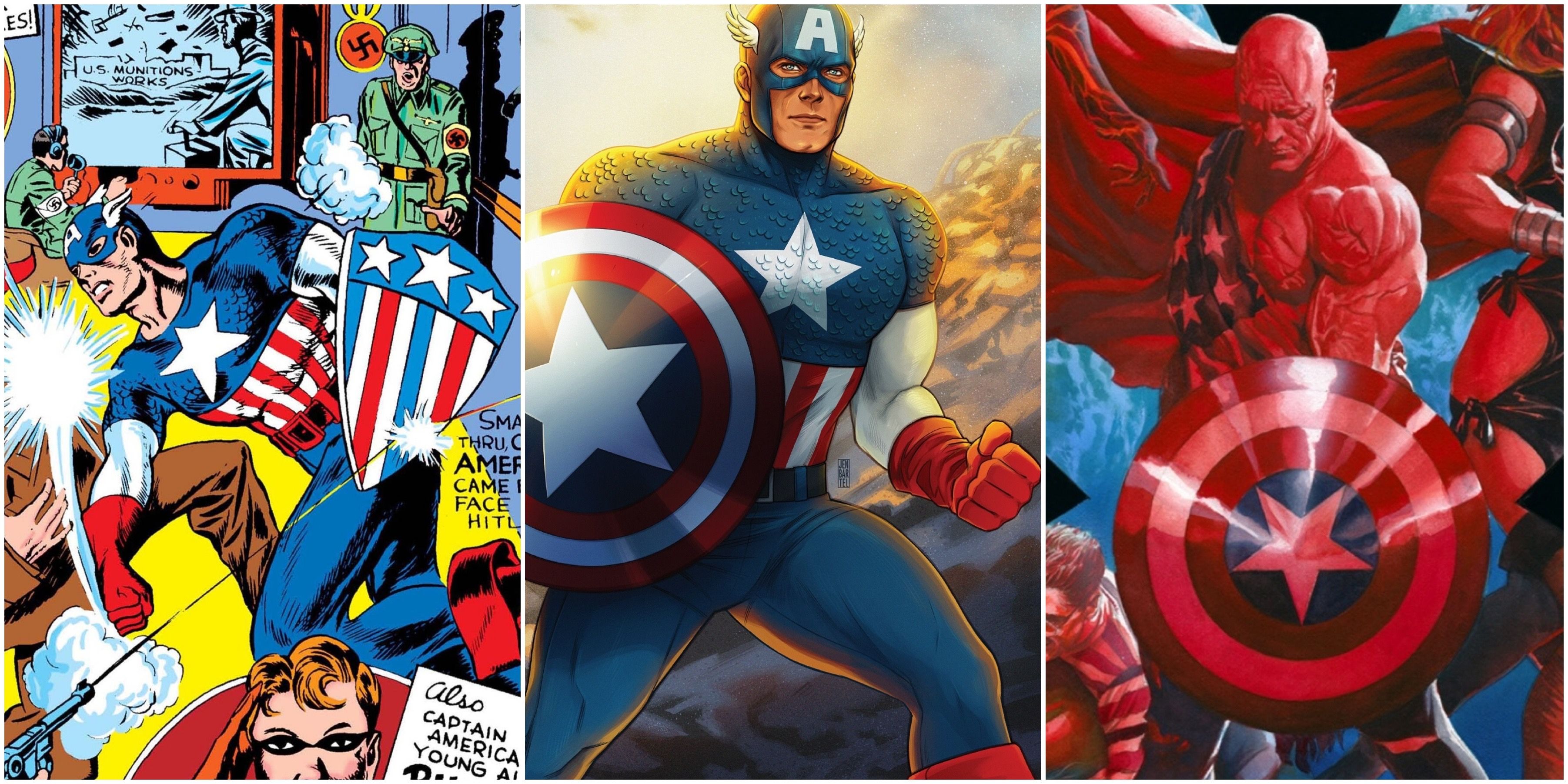 10 Ways That Captain America's Costume Has Changed Over The Years