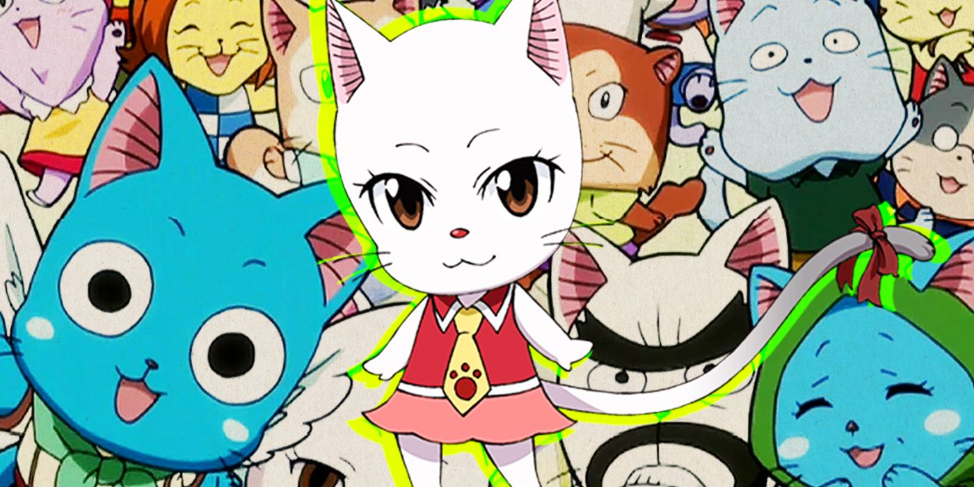 carla in front of exceeds from fairy tail