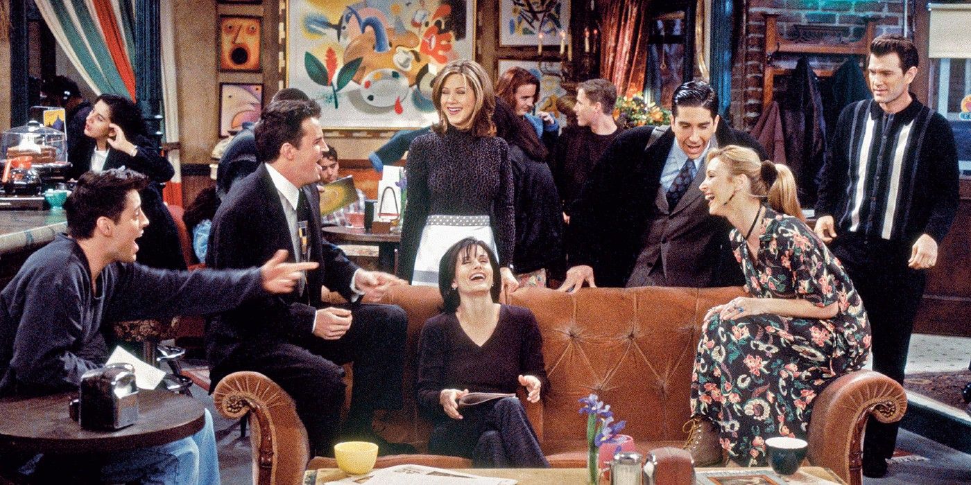 Arkadaşlar boş zamanlarında Central Perk'te toplanıyor