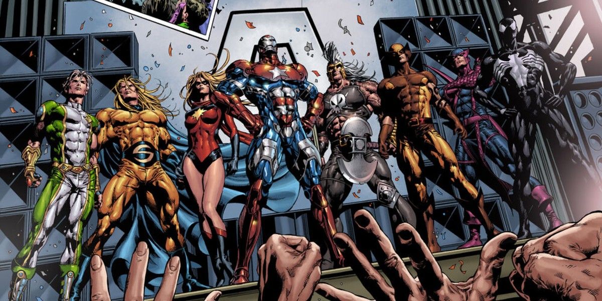 Dark Avengers Norman Osborn As Iron Patriot 