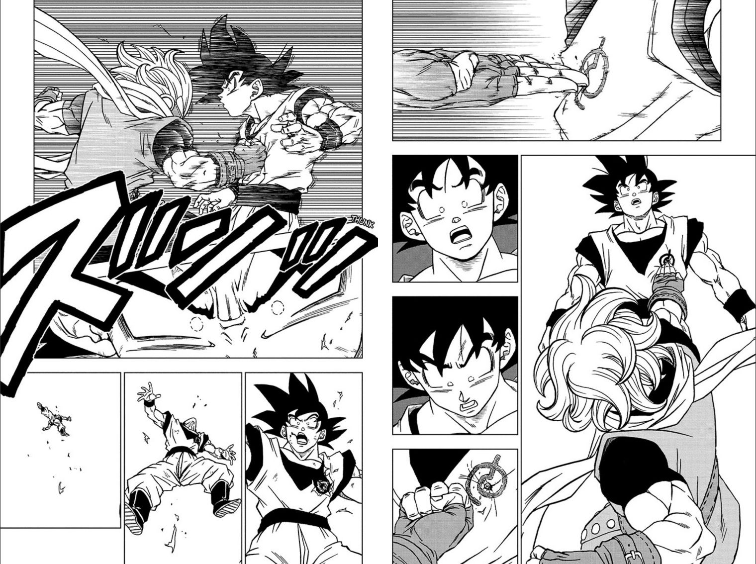 Granolah beats Goku in Dragon Ball Super Chapter 73