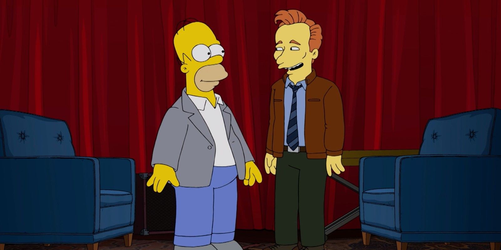 homer simpson conan o'brien interview