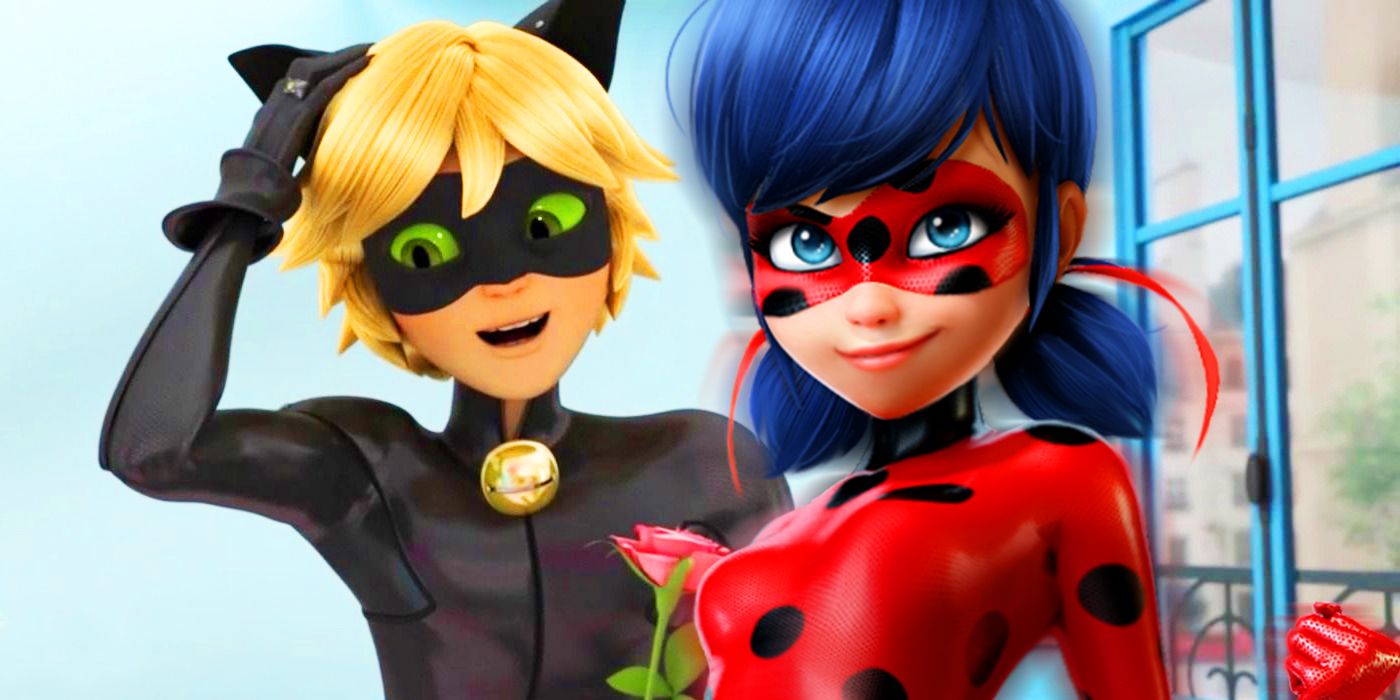 Ladybug + Cat Noir's First Kiss 🌟 Miraculous: Ladybug & Cat Noir, The  Movie