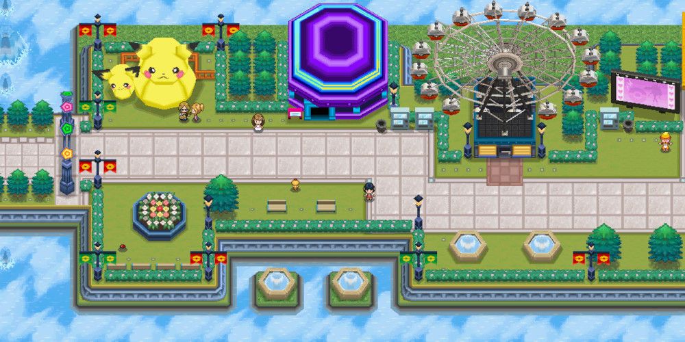 Pokémon nimbasa city amusement park