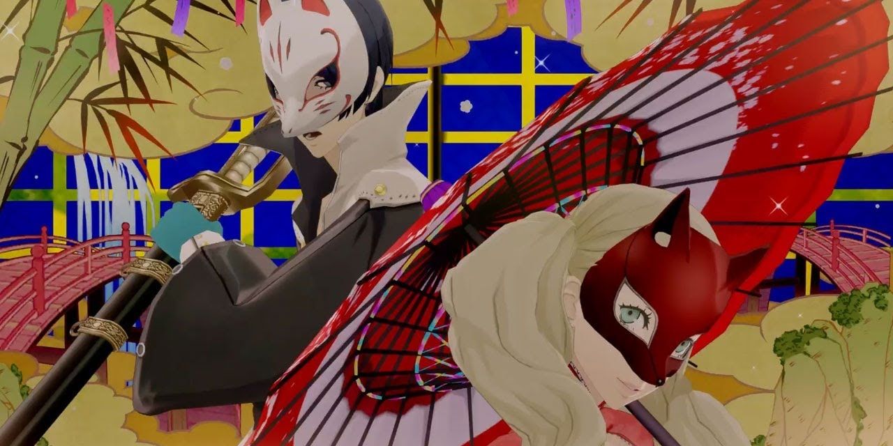 ann and yusuke showtime from persona 5 royal