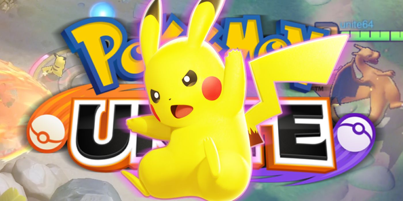pikachu in front of pokemon unite