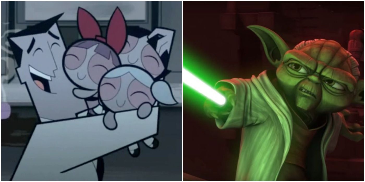 Yoda from The CLone Wars and The Powerpuff Girls