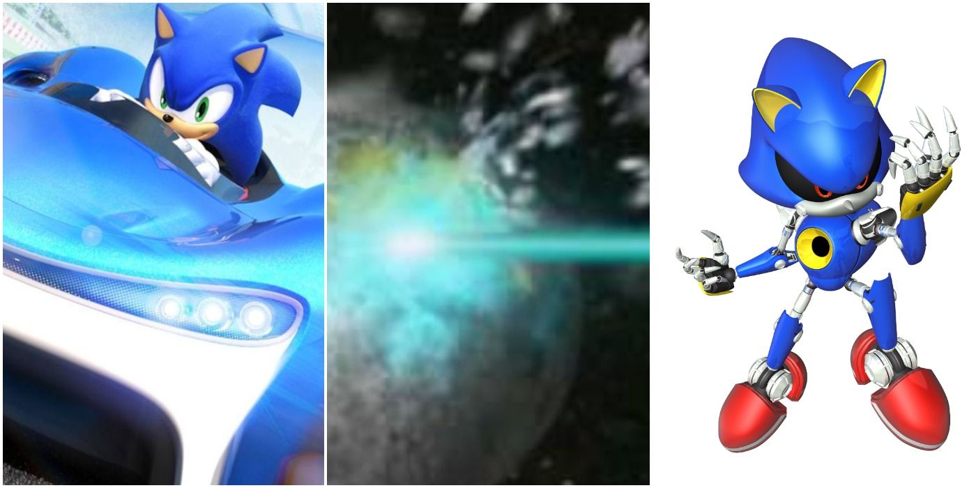 Sonic Adventure 2 Glowing Hyper Sonic & Hyper Shadow 