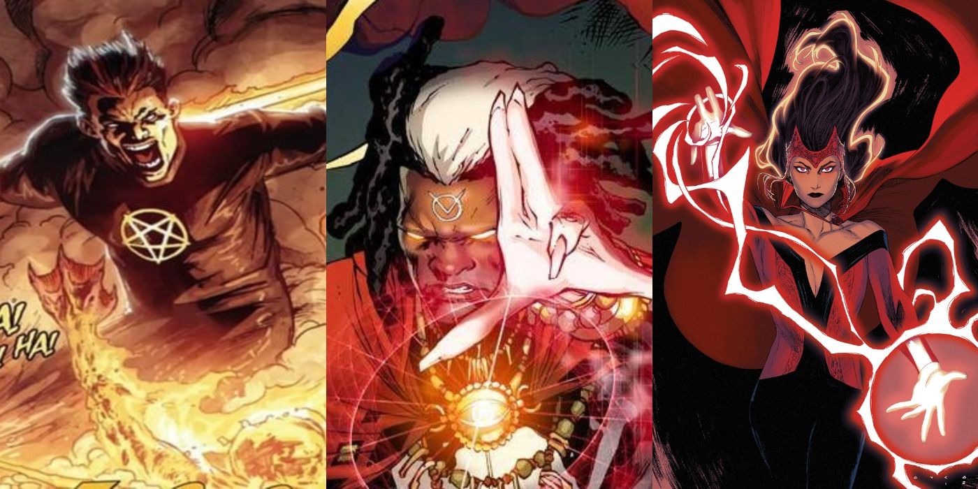 Magical Heroes Daimon Hellstrom Doctor Voodoo Scarlet Witch