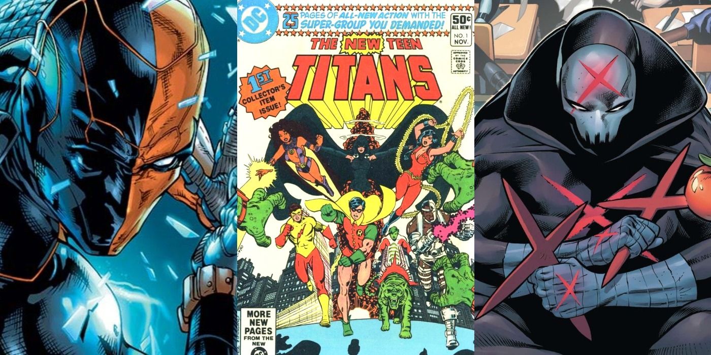 Teen Titans Twists Deathstroke New Teen Titans Red X
