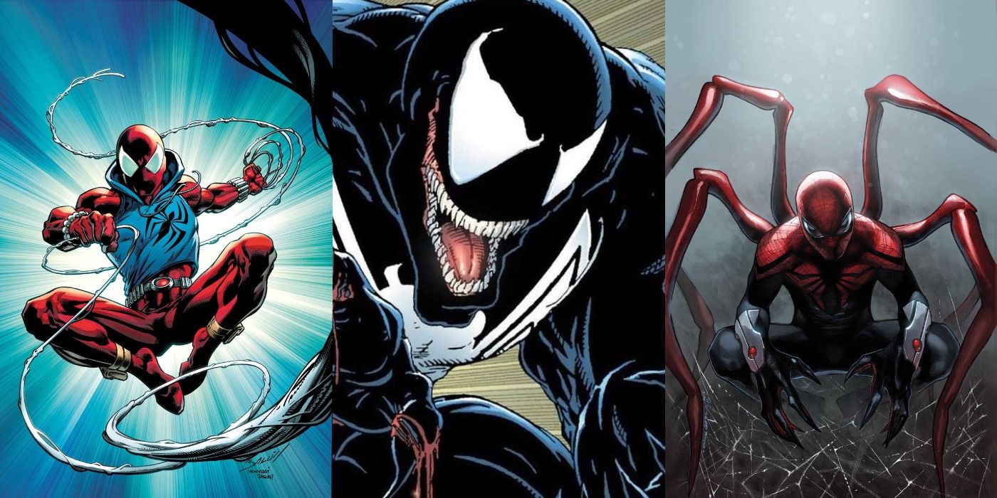 Spider-Man Twists Scarlet Spider Venom Superior Spider-Man