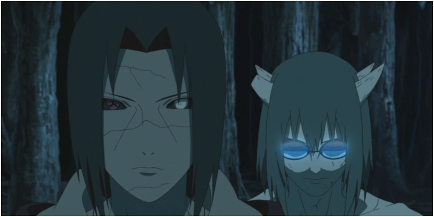 Itachi Traps Kabuto In An Infinite Loop With Izanami