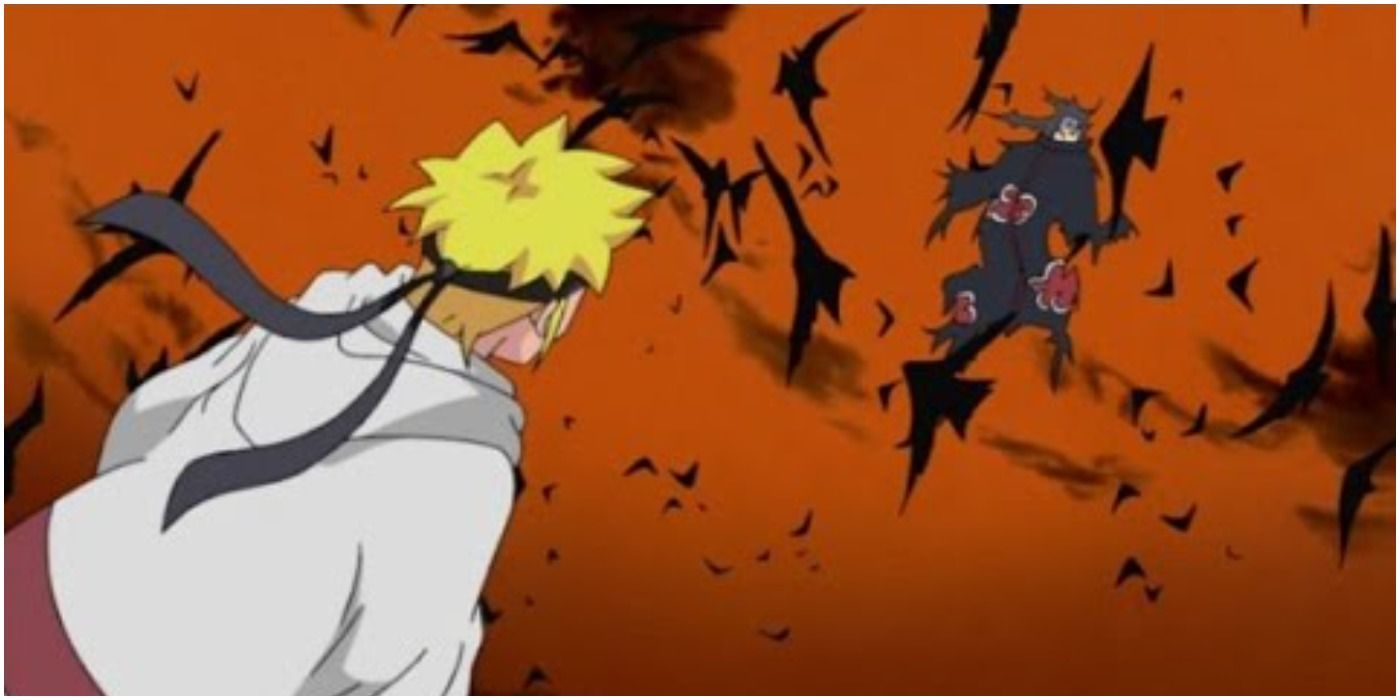 Itachi Puts Naruto In Genjutsu