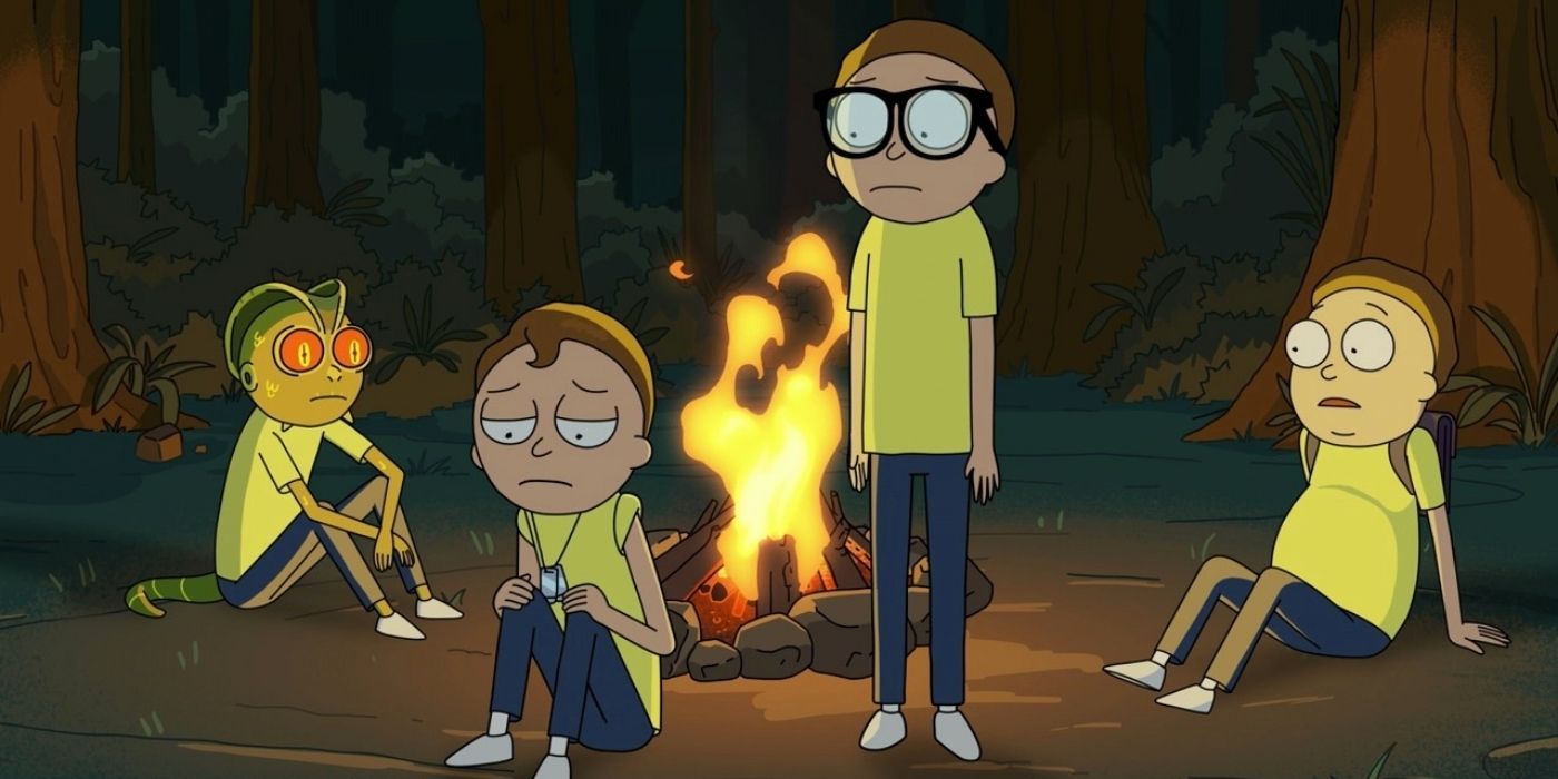 Rick and Morty Stand By Me boys camp