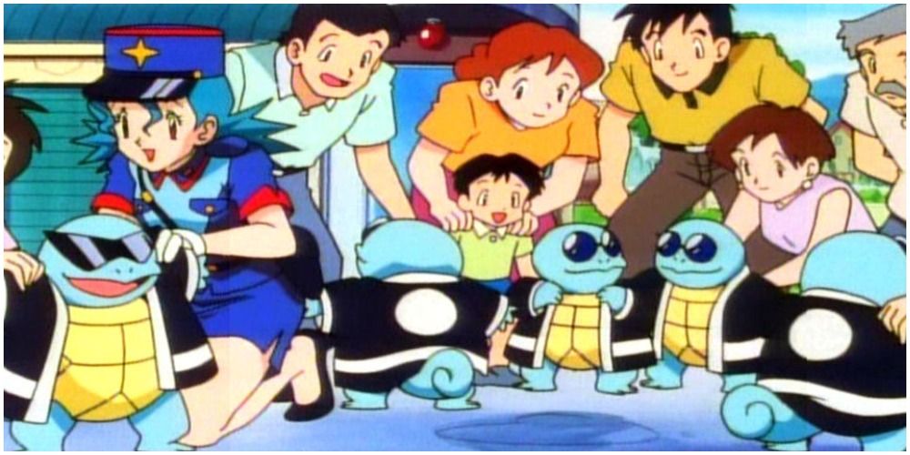 squirtle squad as firefighters in pokemon