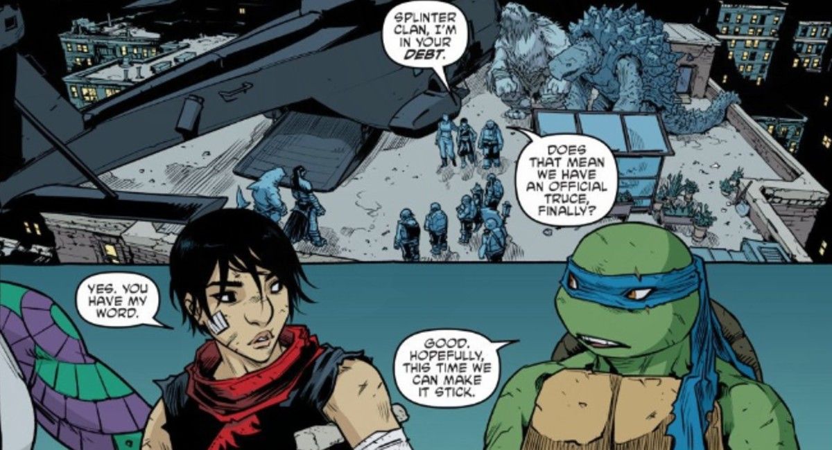 The Teenage Mutant Ninja Turtles Just Ended Their War With the Foot Clan