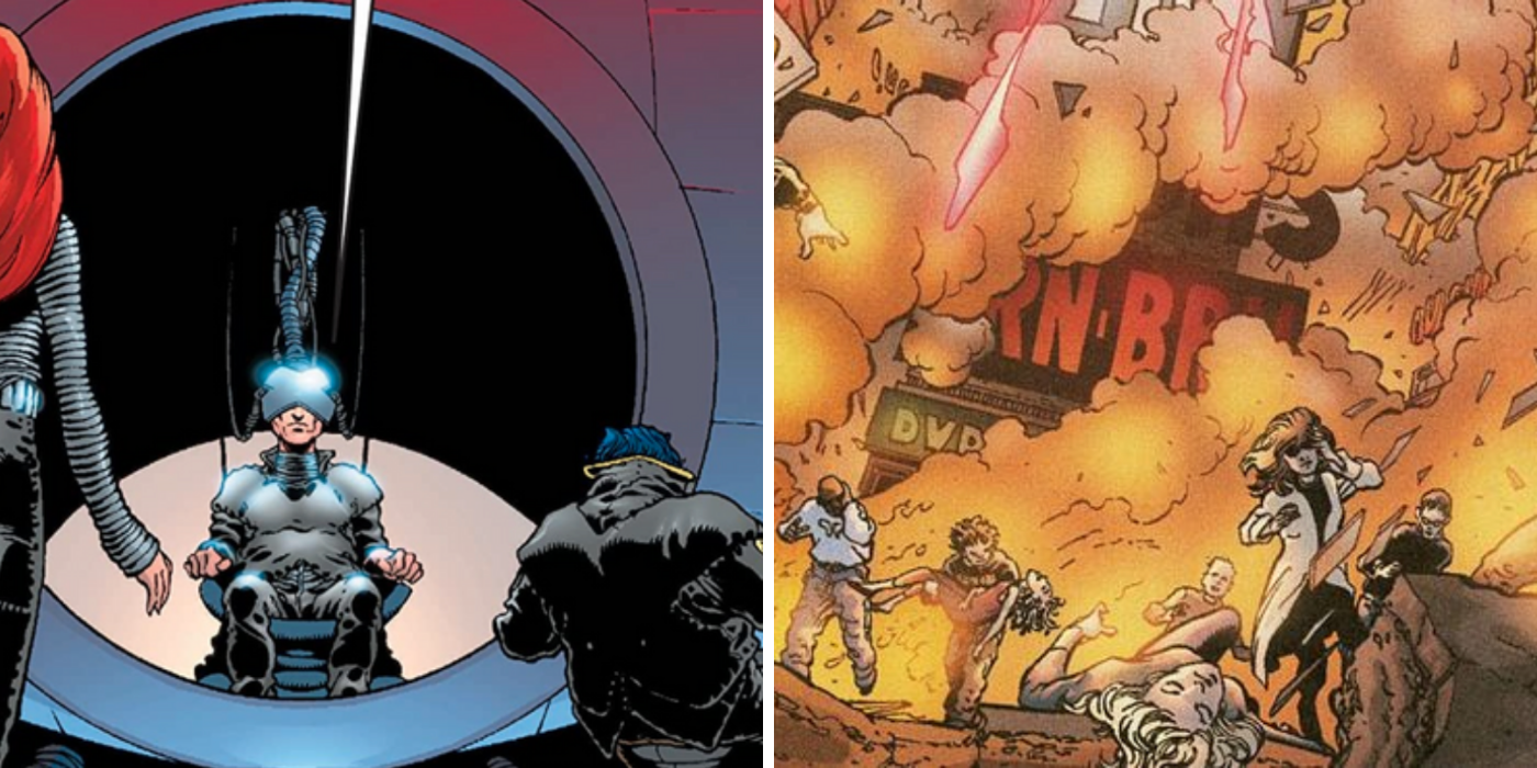 New X-Men Cerebra &amp; X-Men Genosha Destroyed
