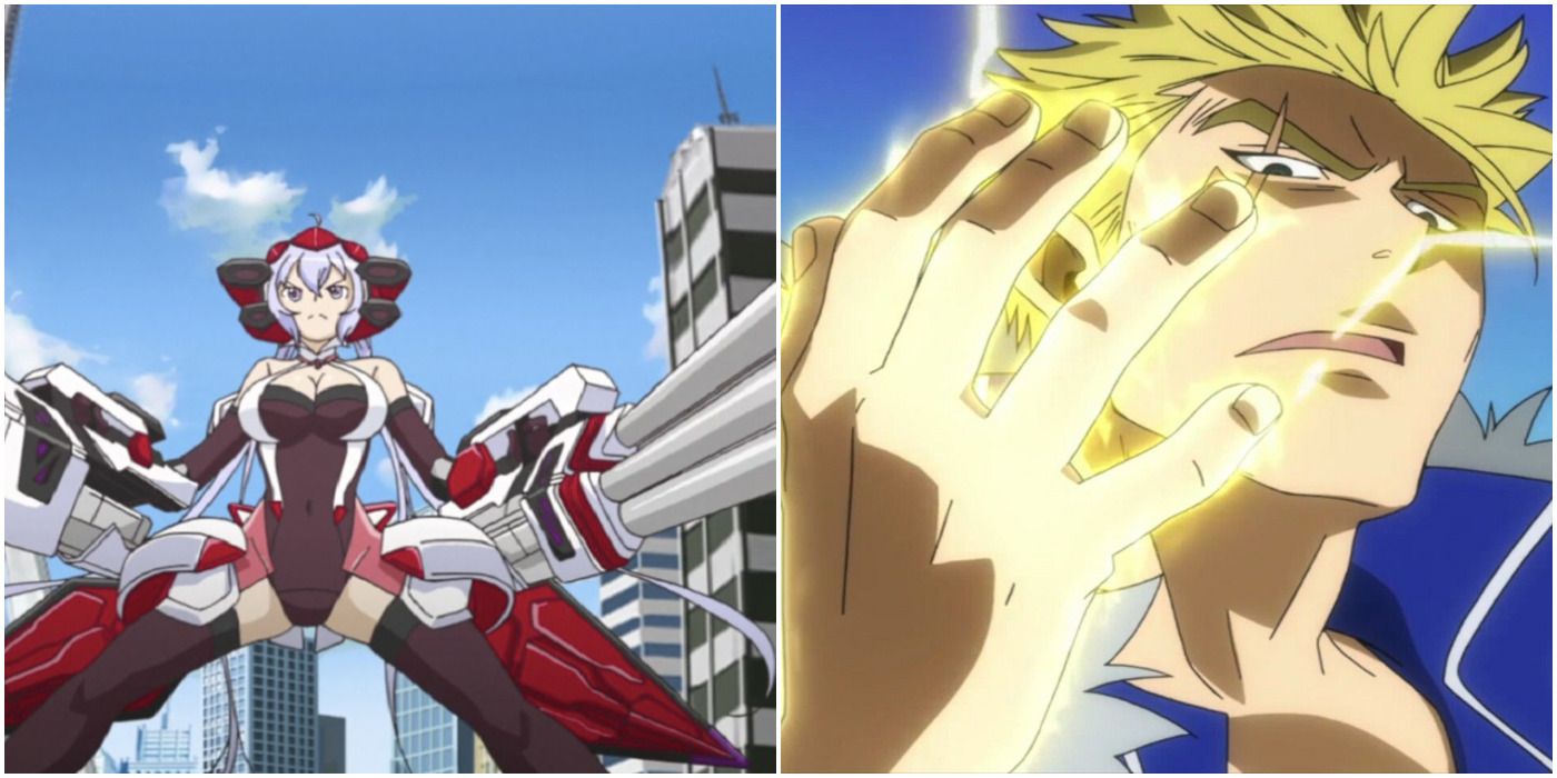 10 Anime Heroes Who Pretended To Be Villains _ Chris Yukine from Symphogear and Laxus Dreyar from Fairy Tail