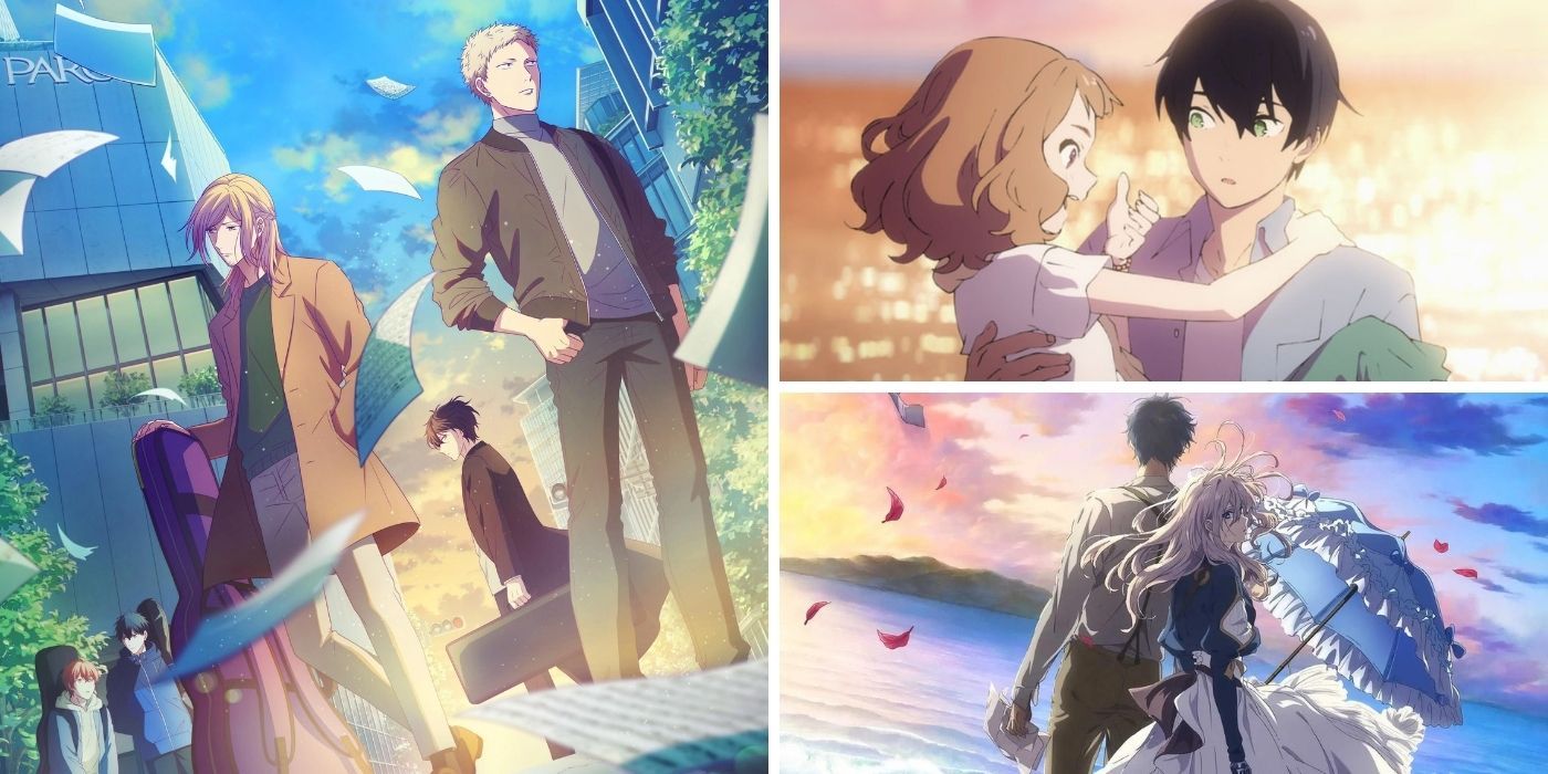 Images feature Given, Josee, the Tiger, and the Fish, and the Violet Evergarden movie