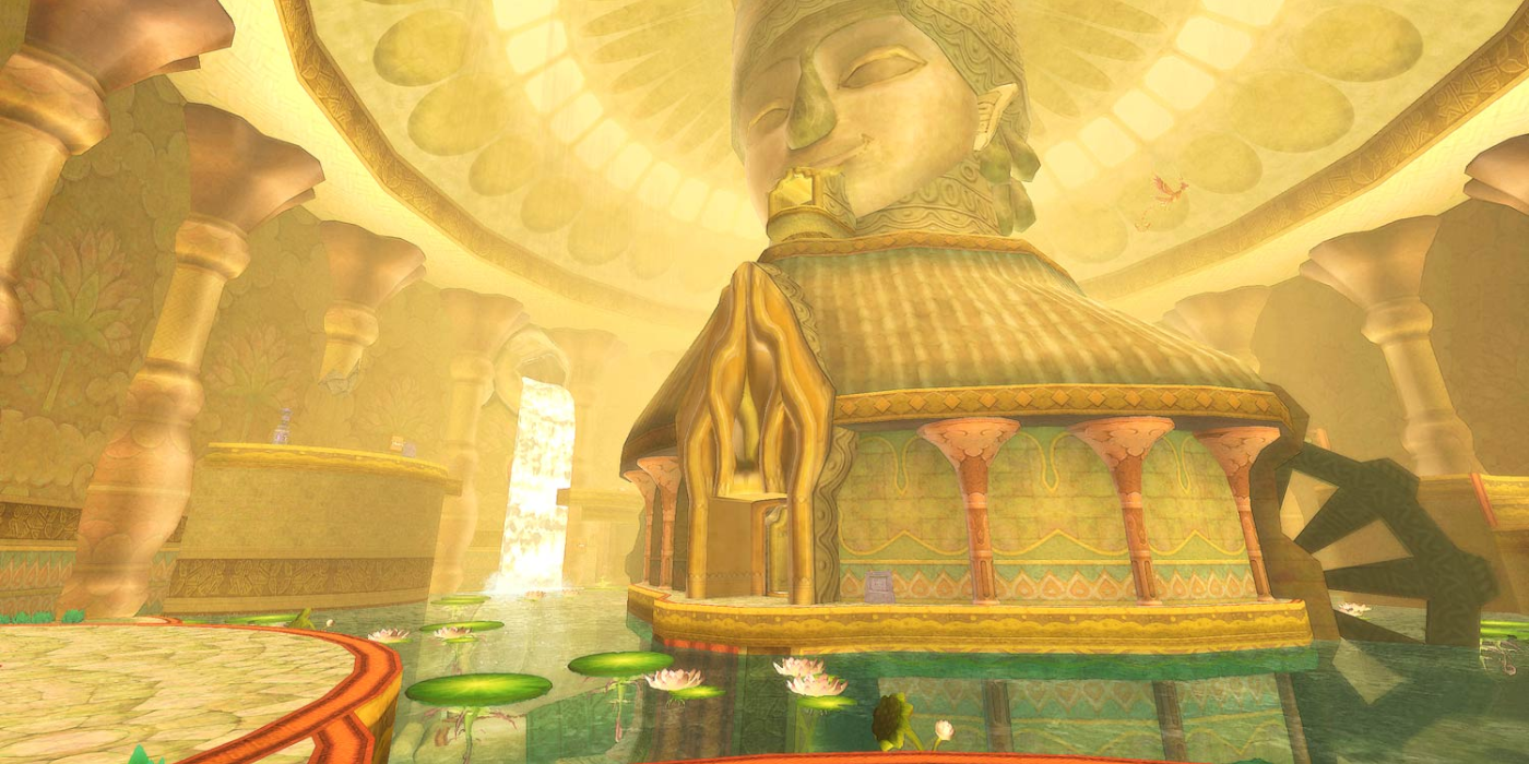 Legend of zelda skyward sword ancient cistern buddha