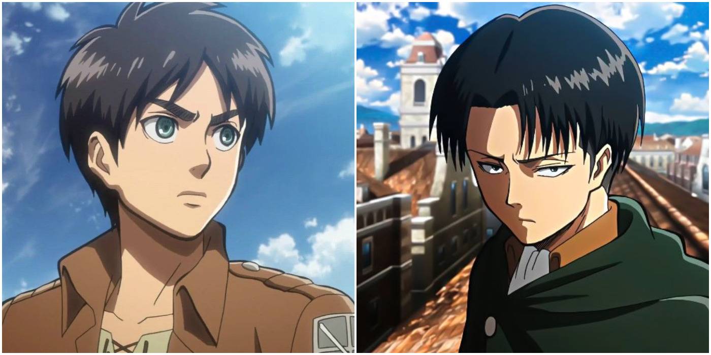 Attack on titans levi x eren