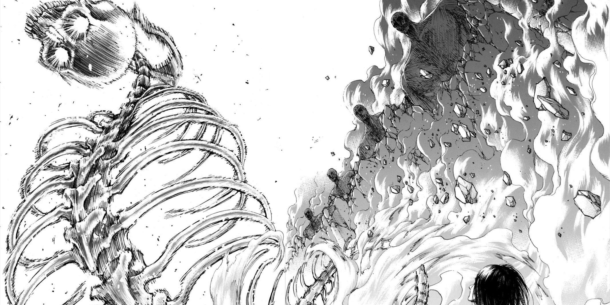 Manga Attack On Titan Founding Titan Transformation