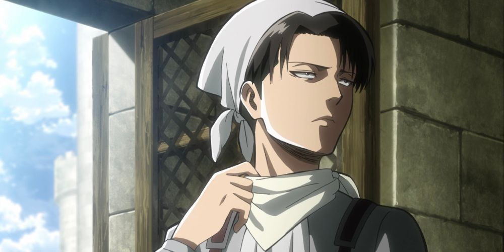 Attack on Titan Levi Cleaning