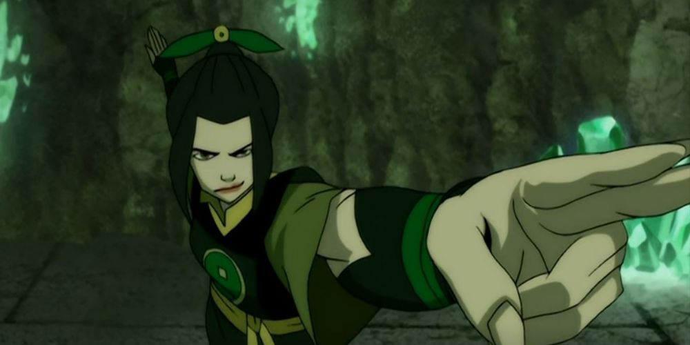 Avatar TLA Azula Uses Lightning