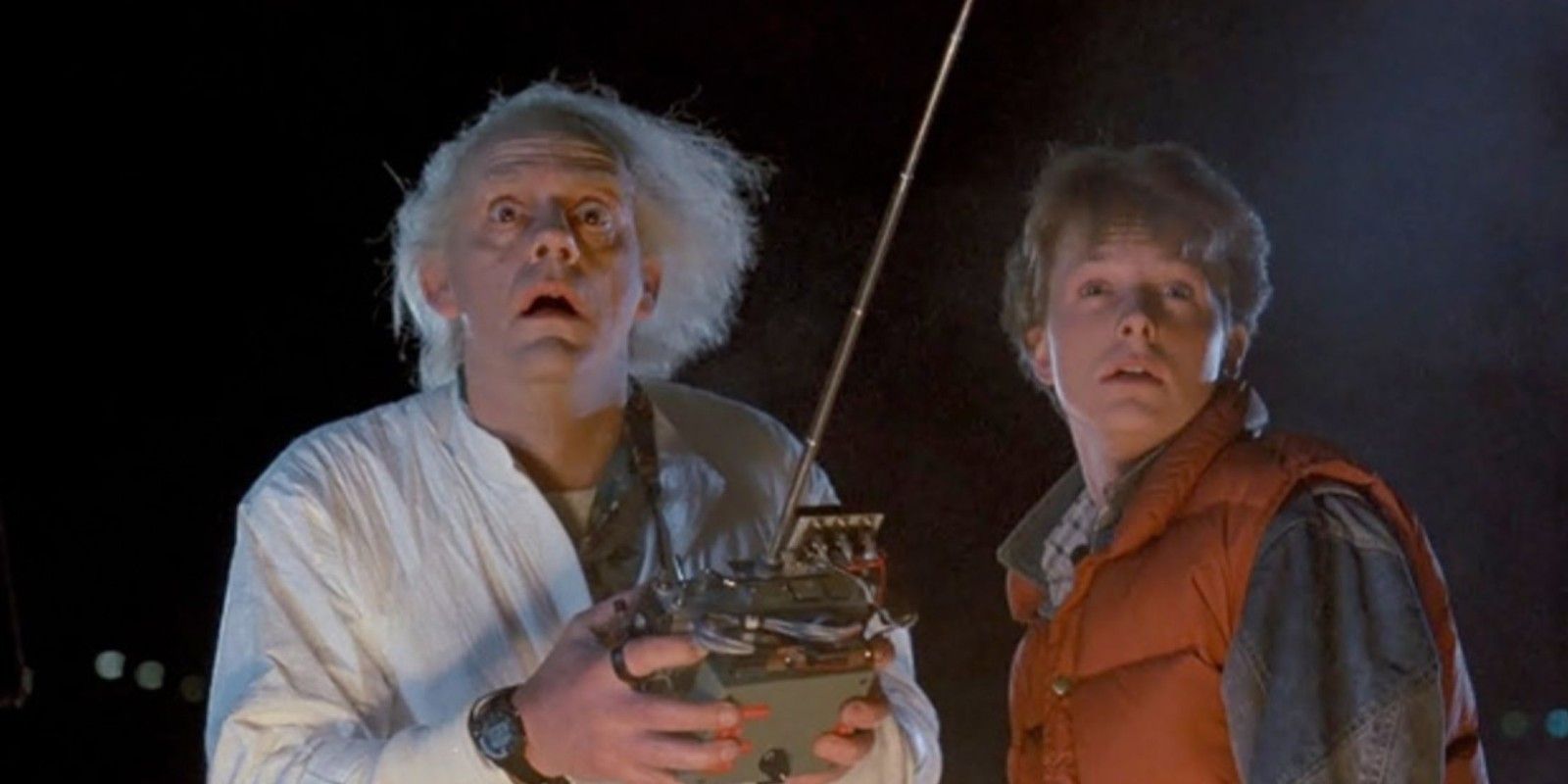 Back to the Future Marty McFly and DocBrown