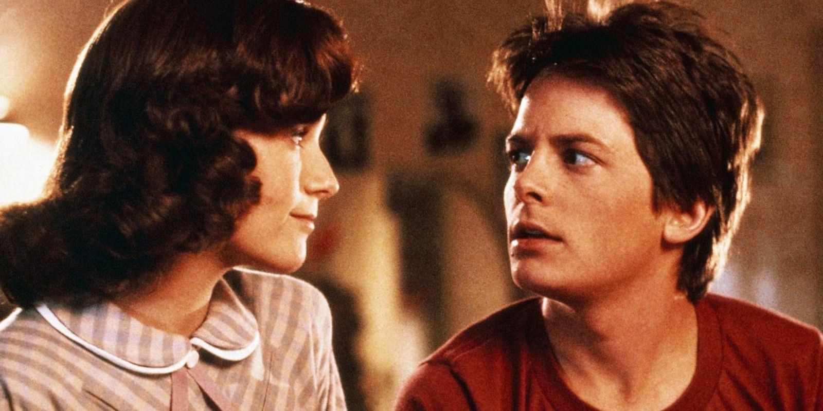 Back to the Future Marty and Lorraine 
