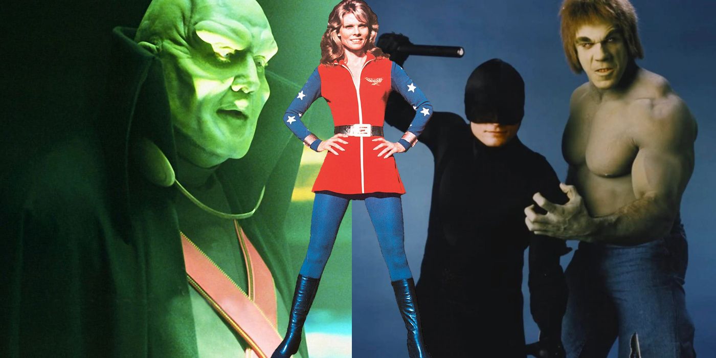 Martian Manhunter in 1997's Justice league of America, Wonder Woman 1974, and The Trial of the Incredible Hulk