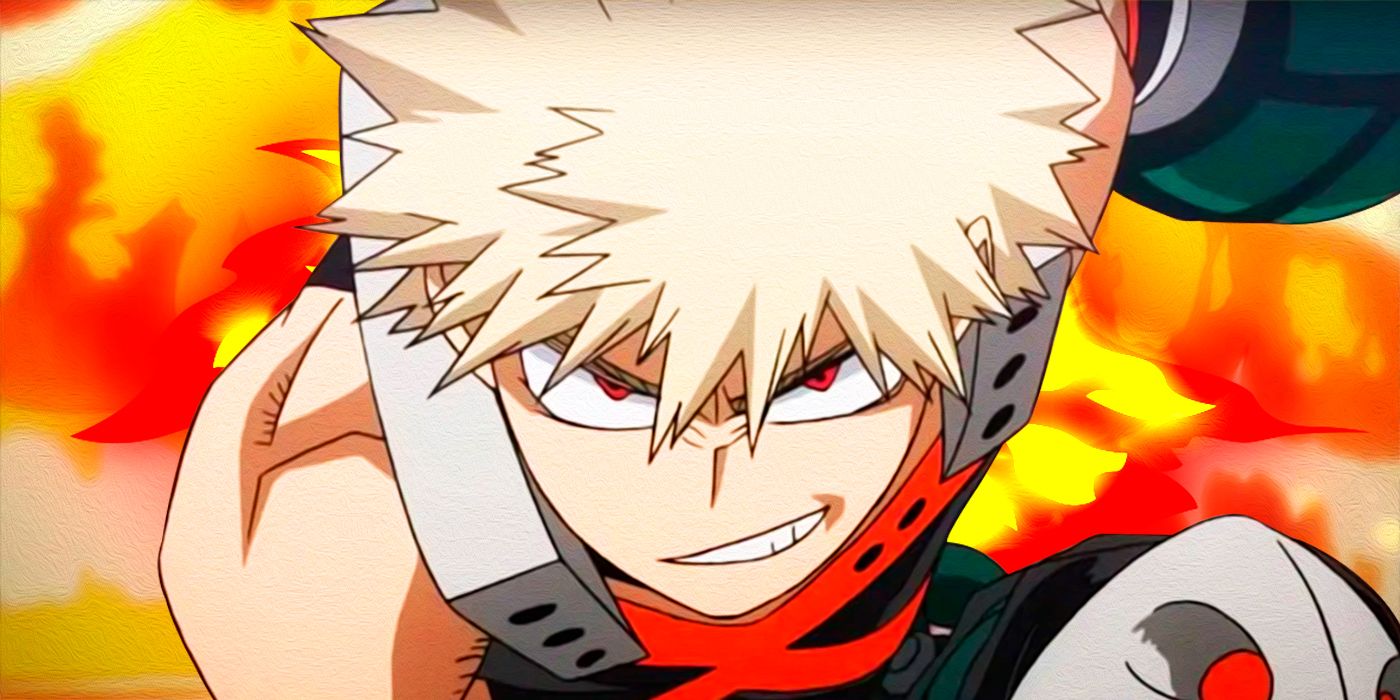 Download Cute Bakugou from the popular anime My Hero Academia Wallpaper |  Wallpapers.com