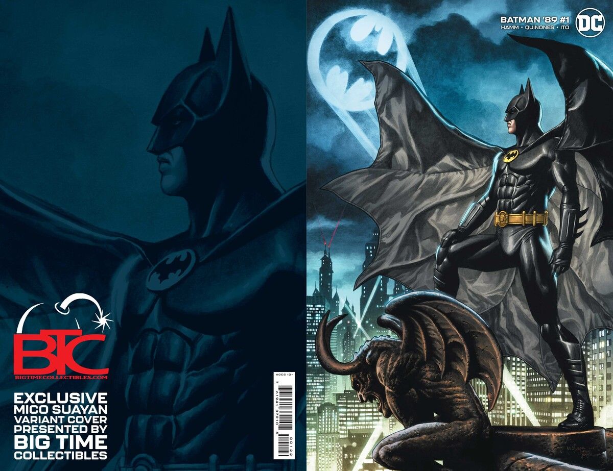 Mico Suayan's Big Time Collectibles-exclusivecover for Batman '89.