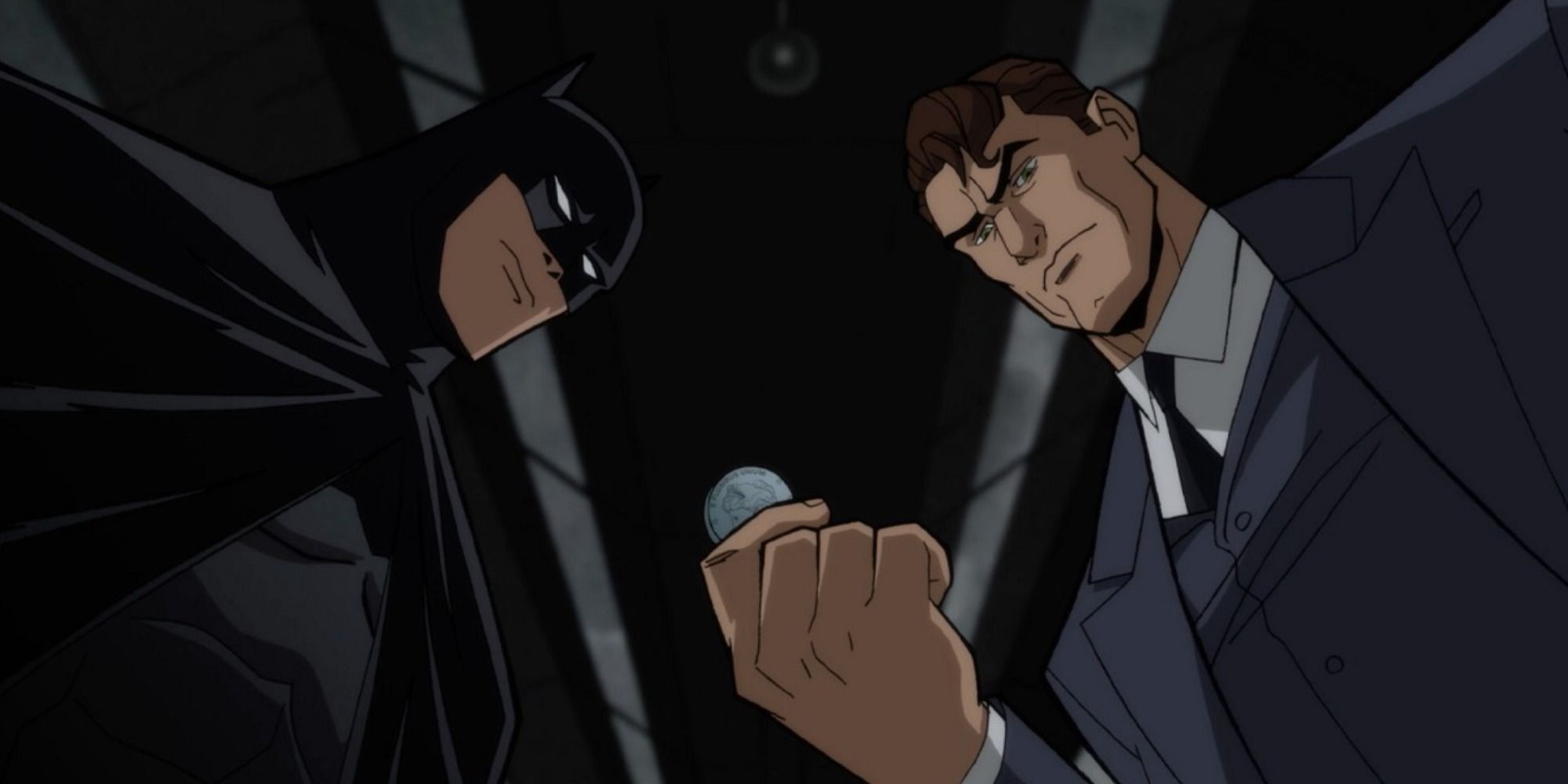 Batman and Harvey Dent, Coin - The Long Halloween