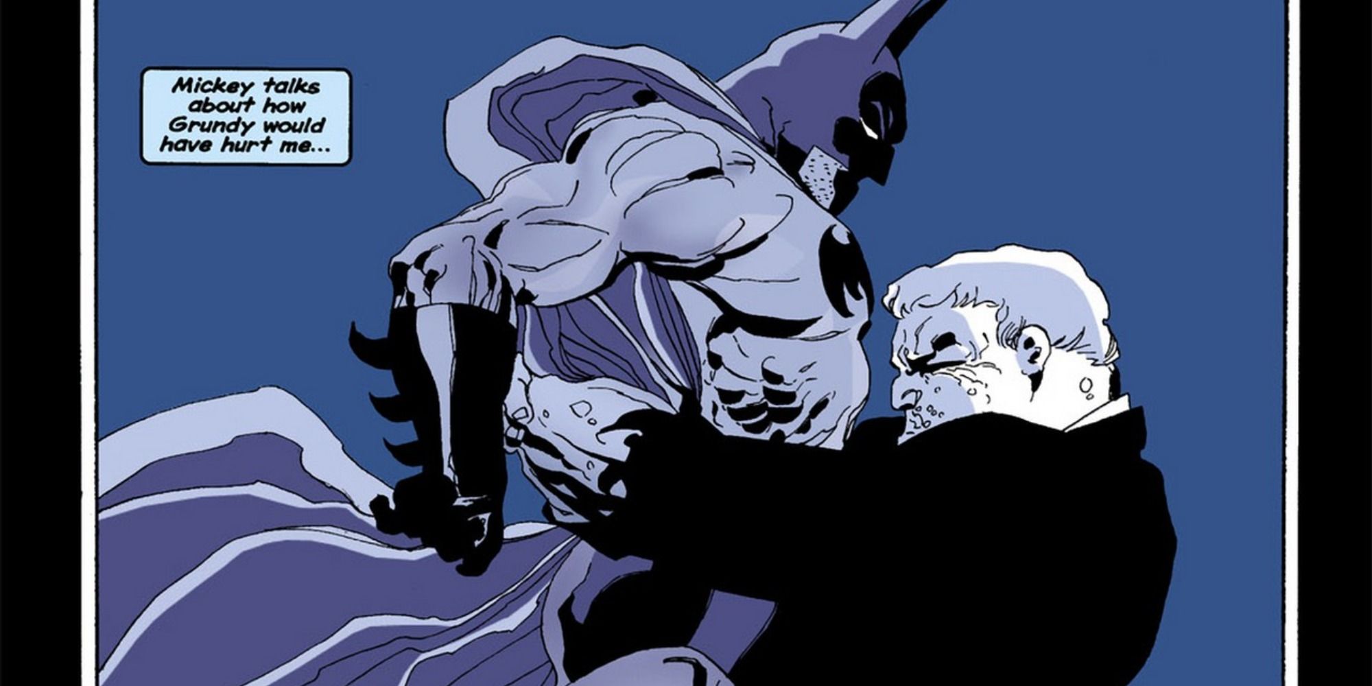 Batman against Solomon Grundy - The Long Halloween