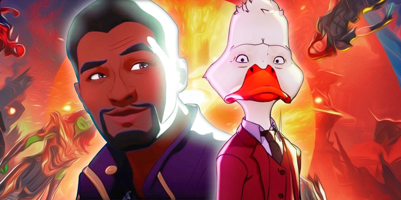Black Panther and Howard The Duck on What If?