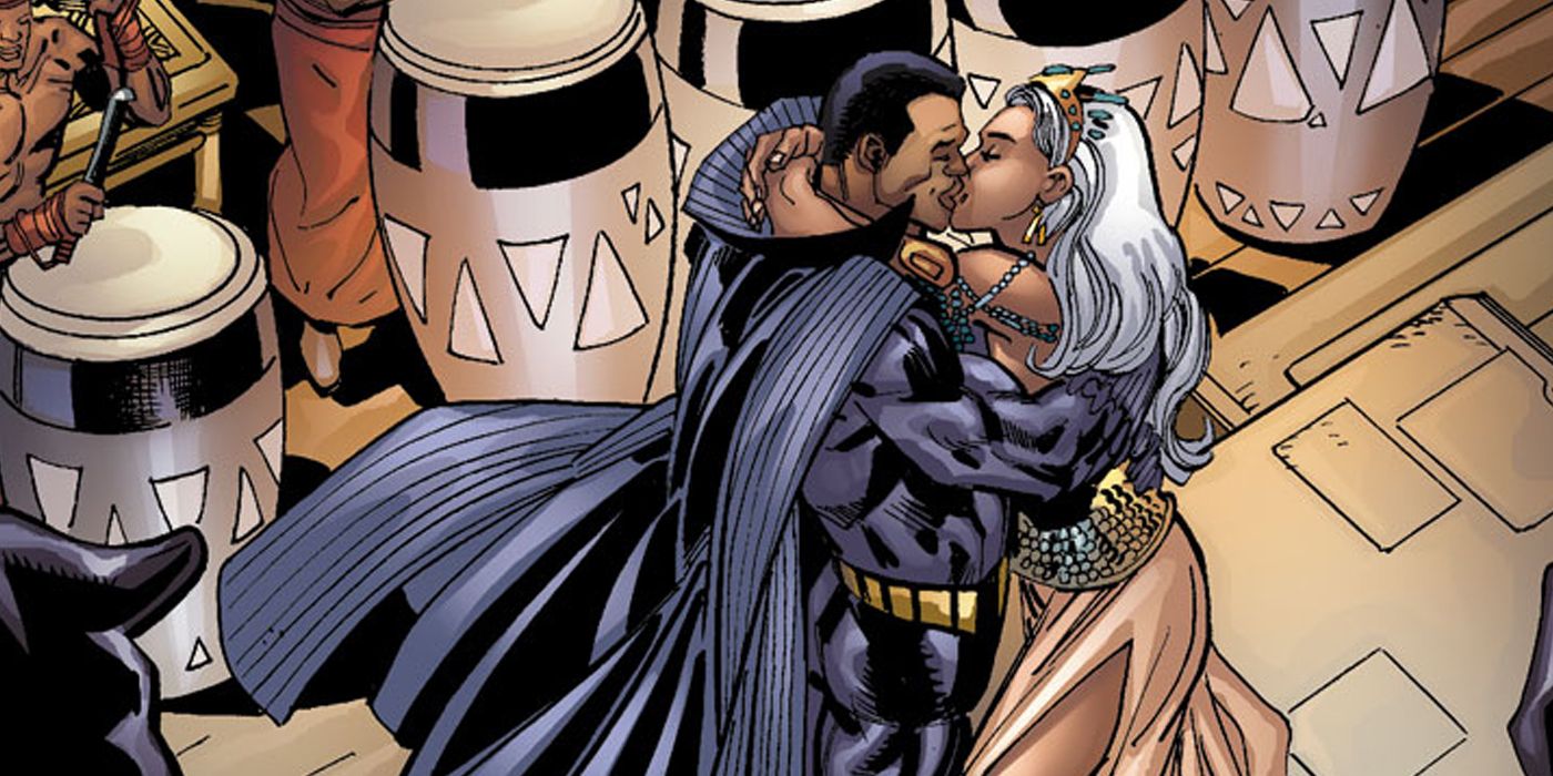 Black Panther and Storm wedding - Marvel Comics