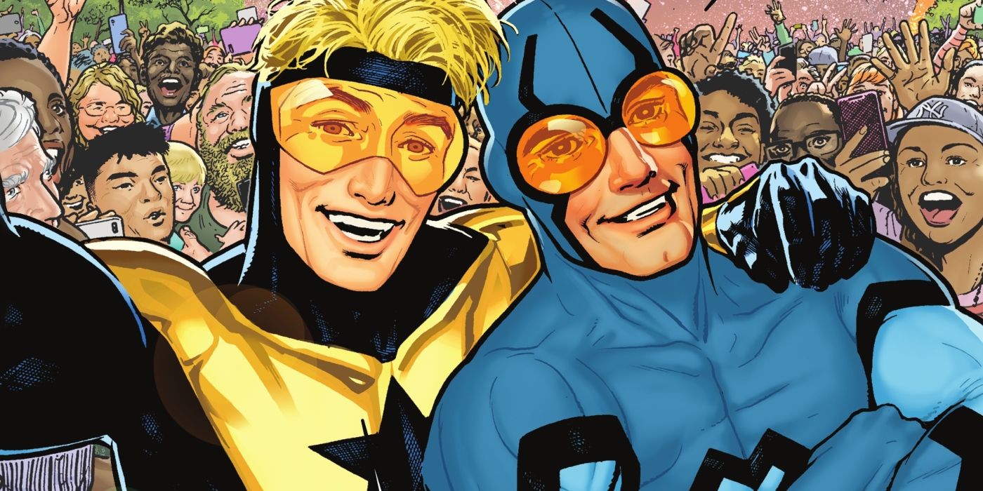 Blue Beetle Booster Gold JL Turn Down 1