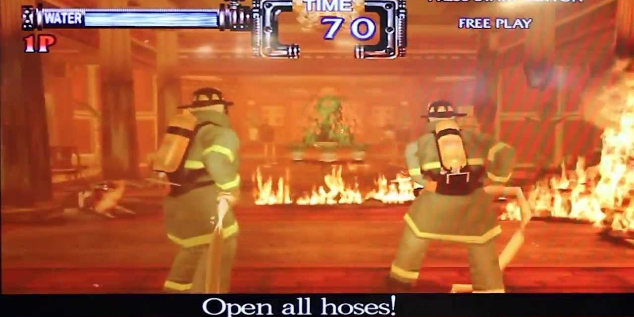 Video Games Brave Firefighters Arcade