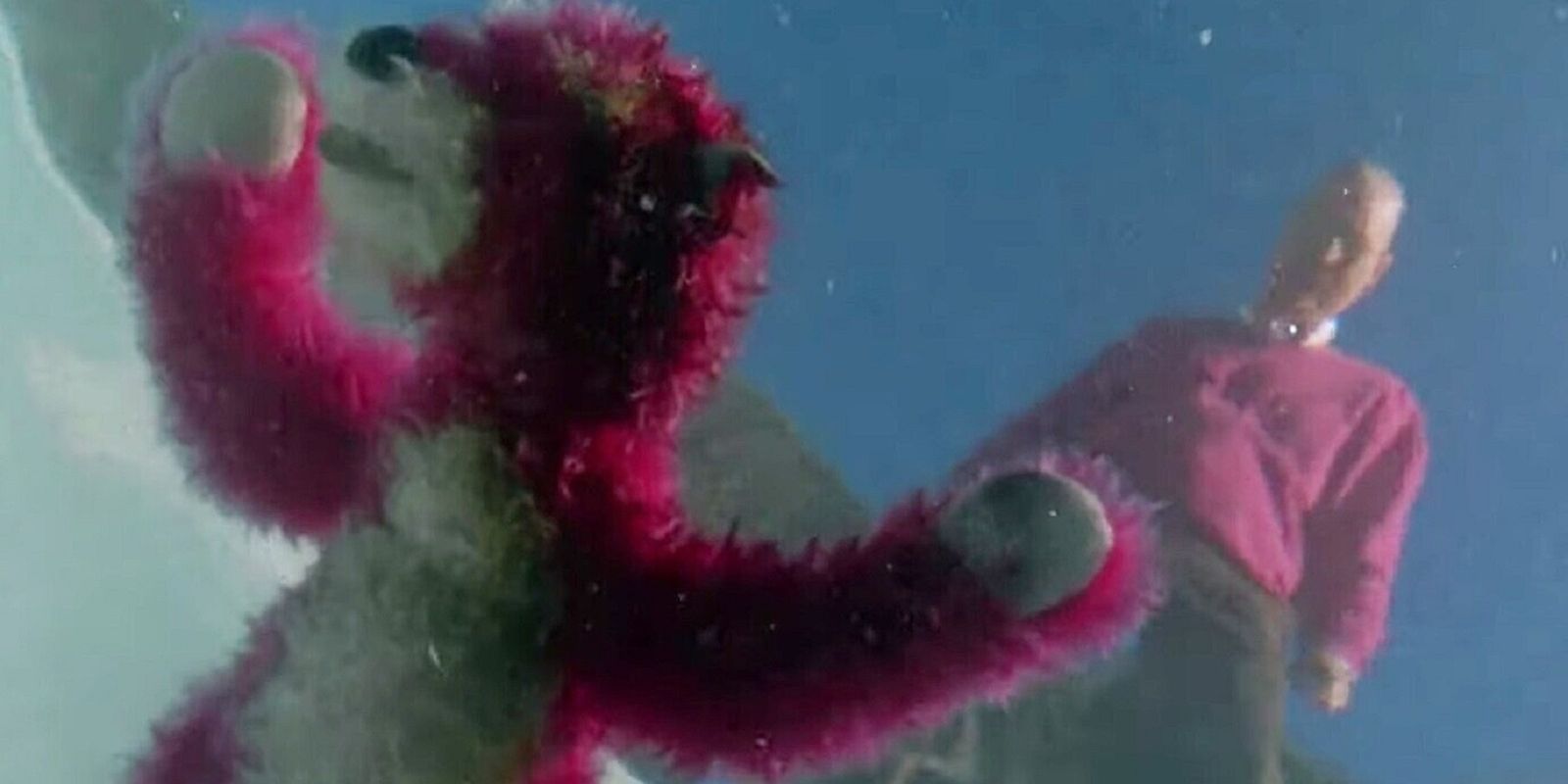 Walt seeing a pink bear in his pool in Season 2's flash-forward in Breaking Bad.