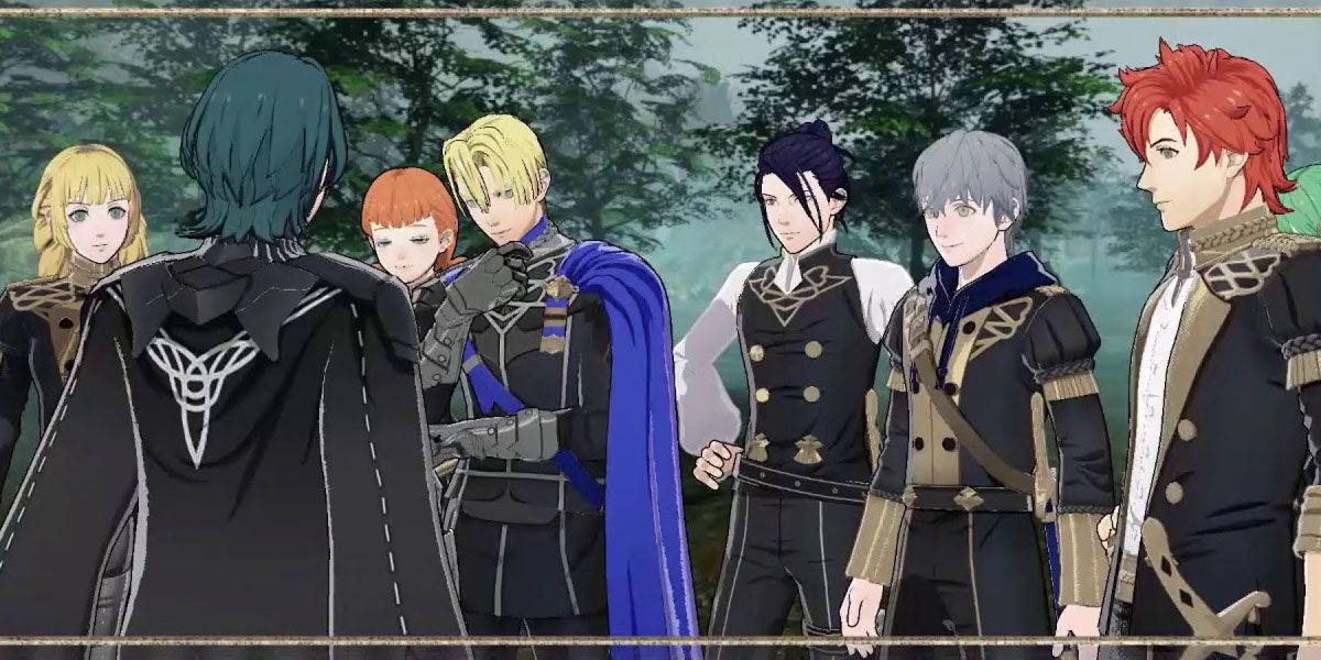 The Blue Lions in the forest FE3H