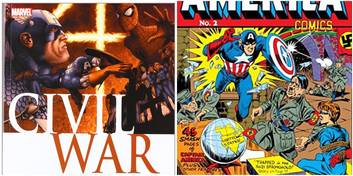 Civil War and Golden Age Captain America