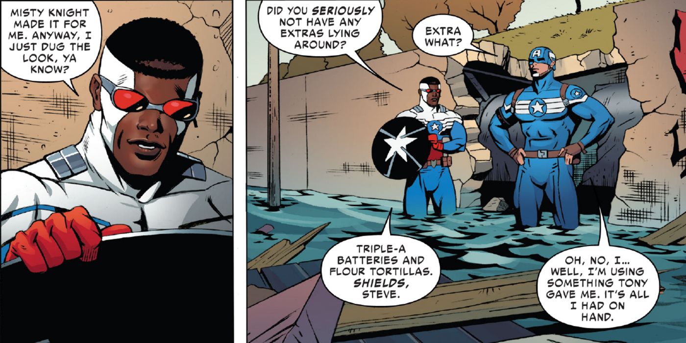 Captain America Falcon New Shield