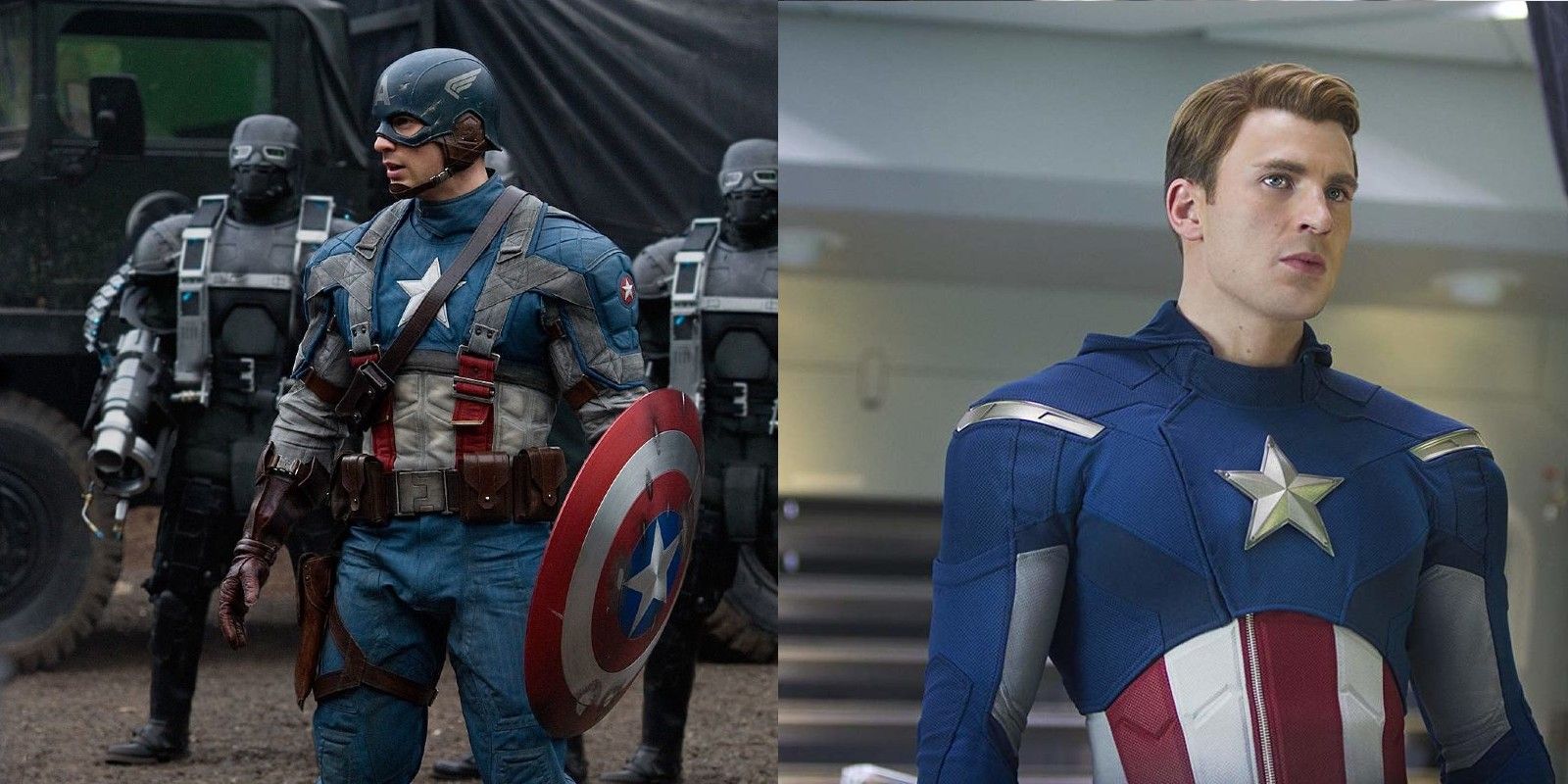 MCU Captain America Suit Changes First Avenger to Avengers