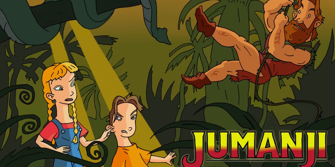 Characters from Jumanji The Animated Series